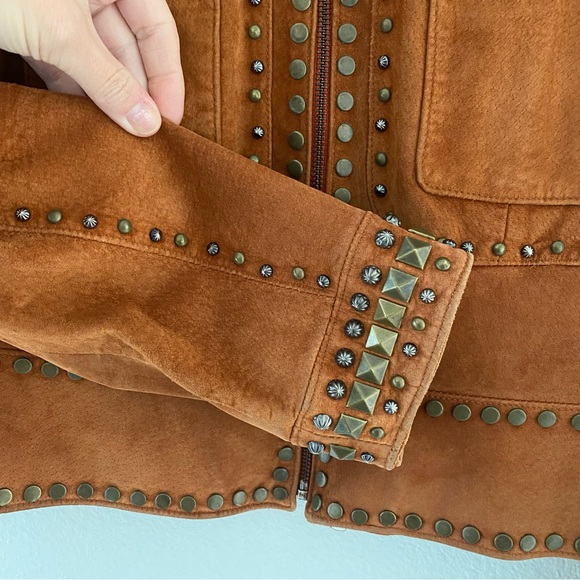 Double D Ranch | EUC Suede Leather Jacket - Picture 8 of 11